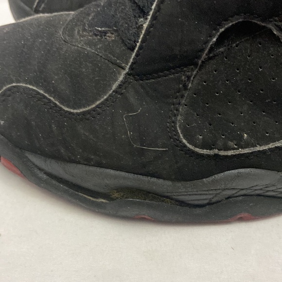 Nike Air Jordan Retro Playoff 8 Black Red Size 10 2007 Release - Picture 8 of 13